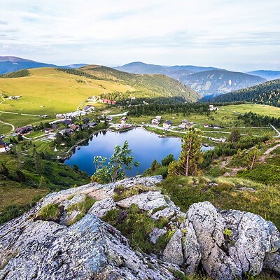 Falkertsee in den Nockbergen, Kärnten