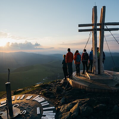 Sonnenaufgangswanderng am Falkert