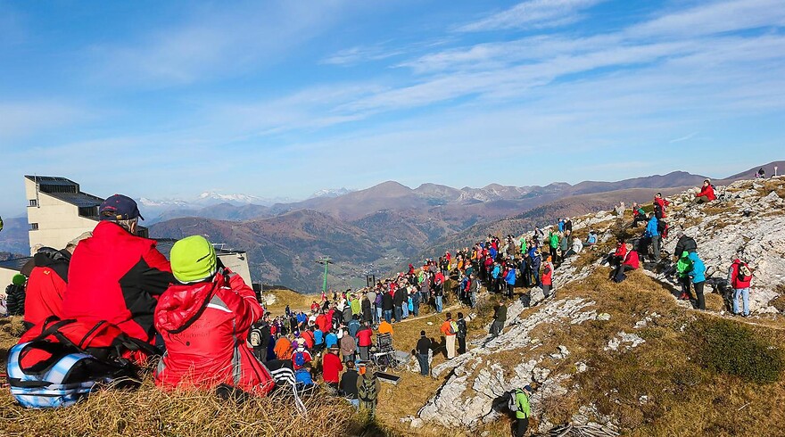 Camminare con Franz Klammer